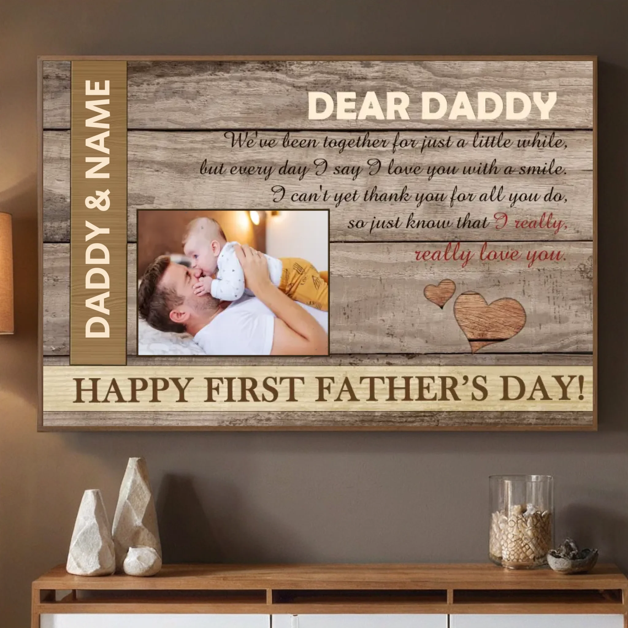 Father’s Day Poster – Send Love to Dad with a Personalized Touch - 89Prints