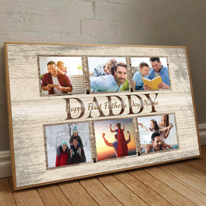 Happy First Father’s Day Poster – A Personalized Gift for New Dads - 89Prints