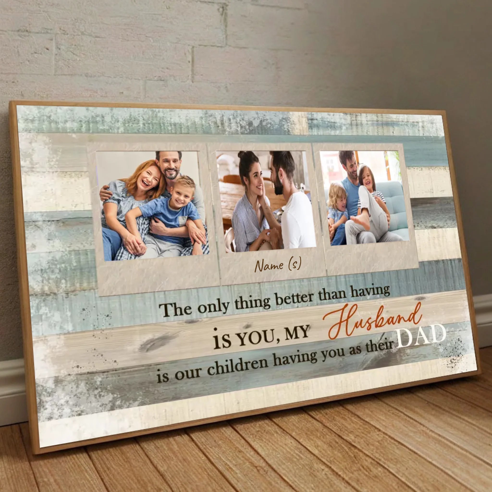 Dad and Family Poster – A Personalized Gift to Celebrate Love and Togetherness - 89Prints