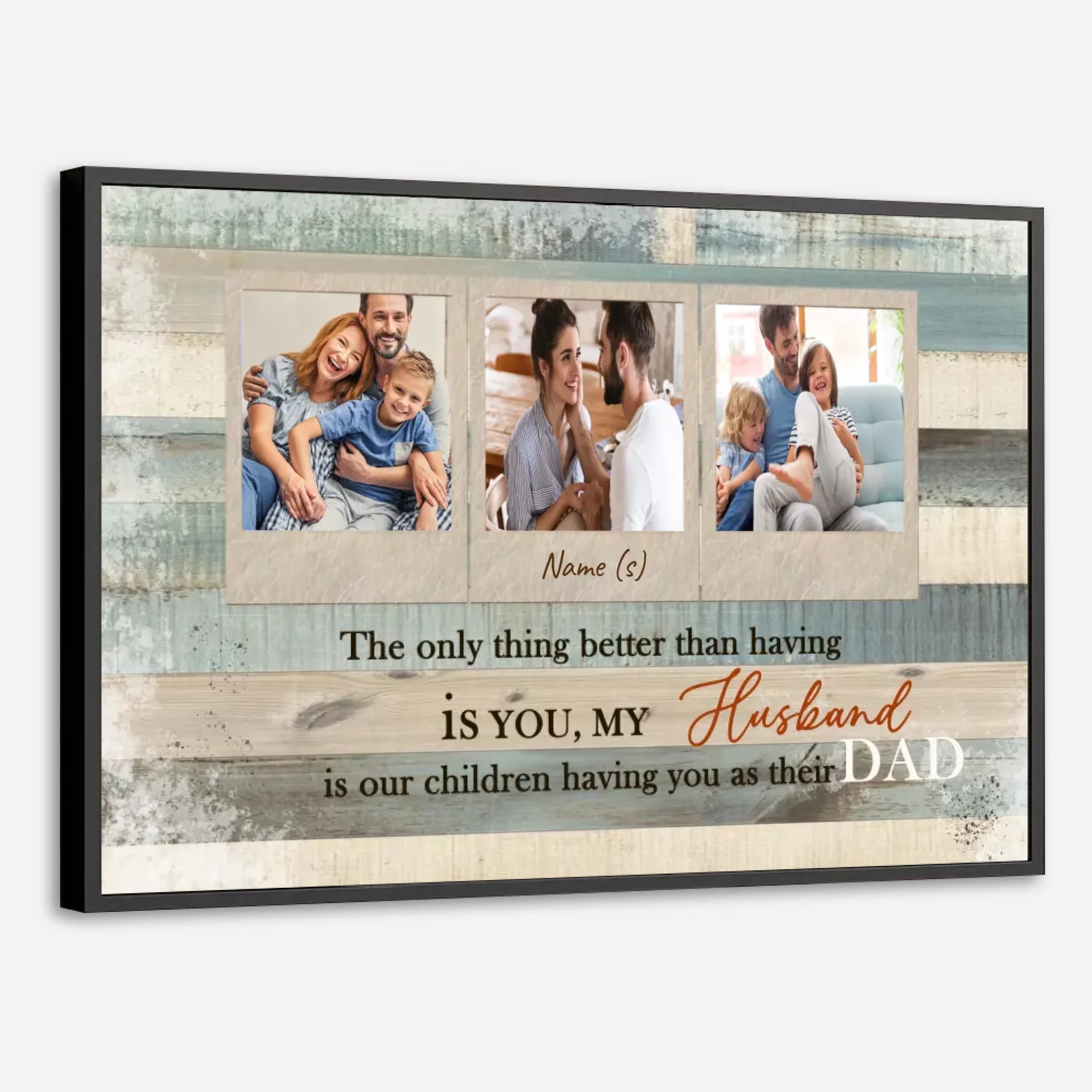 Dad and Family Poster – A Personalized Gift to Celebrate Love and Togetherness - 89Prints