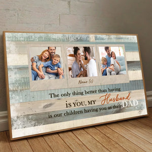 Dad and Family Poster – A Personalized Gift to Celebrate Love and Togetherness - 89Prints