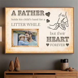 Father and Son Photo Poster – A Meaningful Gift to Celebrate the Bond - 89Prints