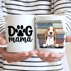 “Dog Mama” Personalized Mug – Choose Your Cute Dog’s Breed, Add Dog's Name – 89Prints
