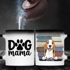 “Dog Mama” Personalized Mug – Choose Your Cute Dog’s Breed, Add Dog's Name – 89Prints