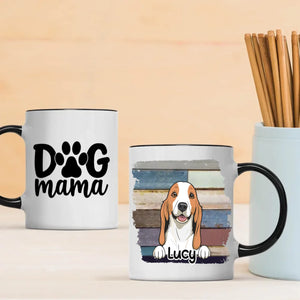 “Dog Mama” Personalized Mug – Choose Your Cute Dog’s Breed, Add Dog's Name – 89Prints