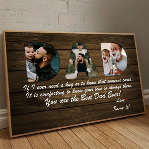 Custom Photo Poster for Dad – A Gift Full of Love and Meaning - 89Prints