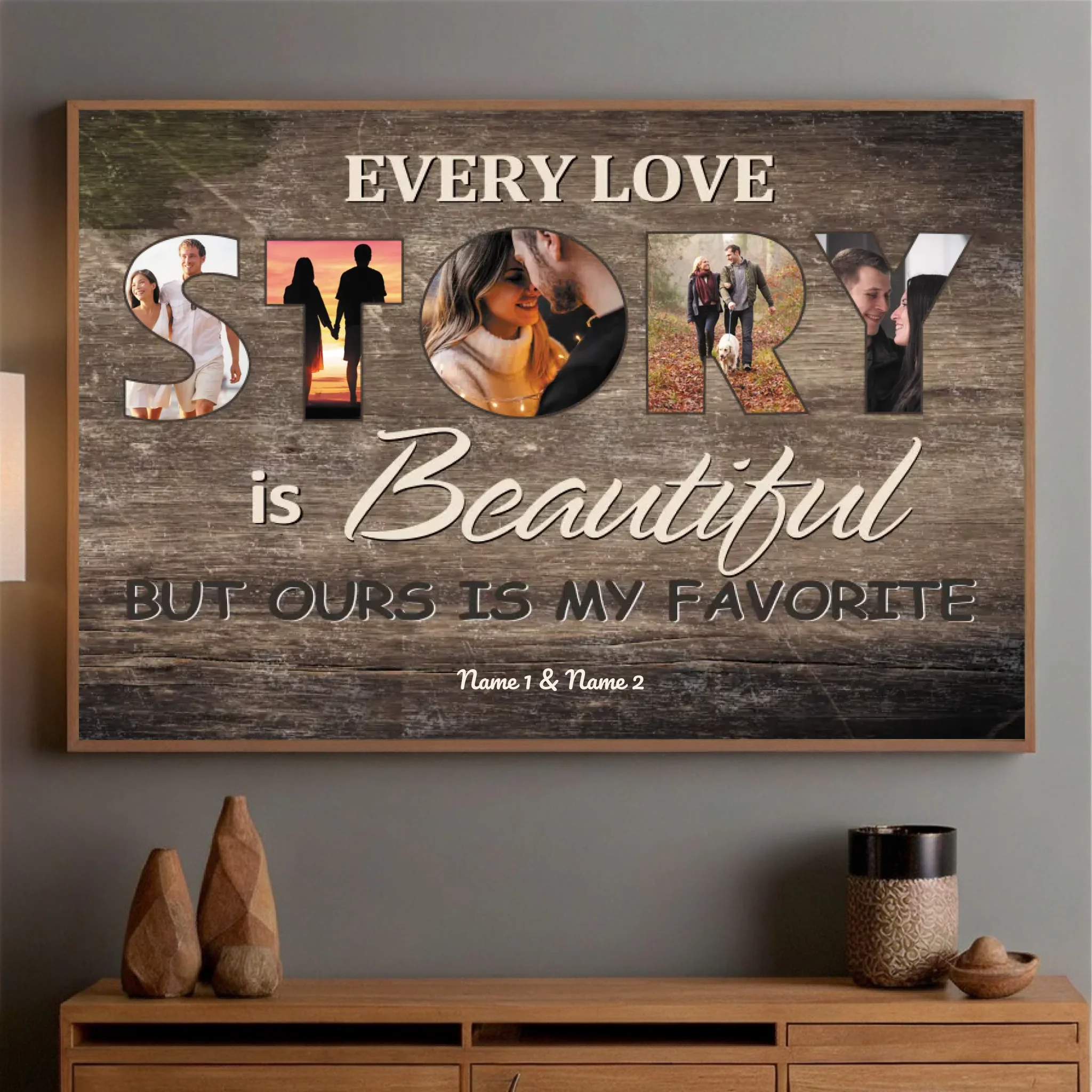 Personalized Poster – A Meaningful Gift to Celebrate Your Beautiful Love Journey - 89Prints