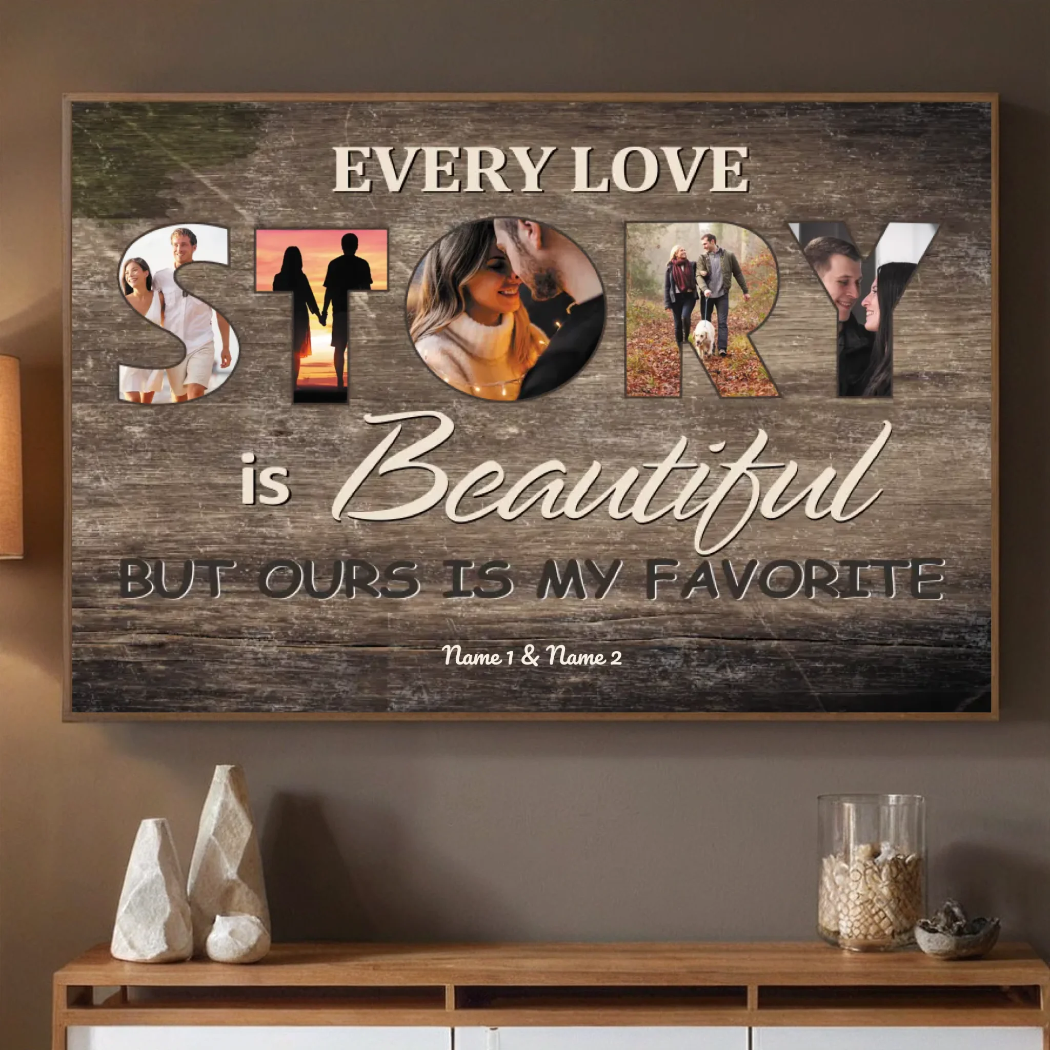 Personalized Poster – A Meaningful Gift to Celebrate Your Beautiful Love Journey - 89Prints