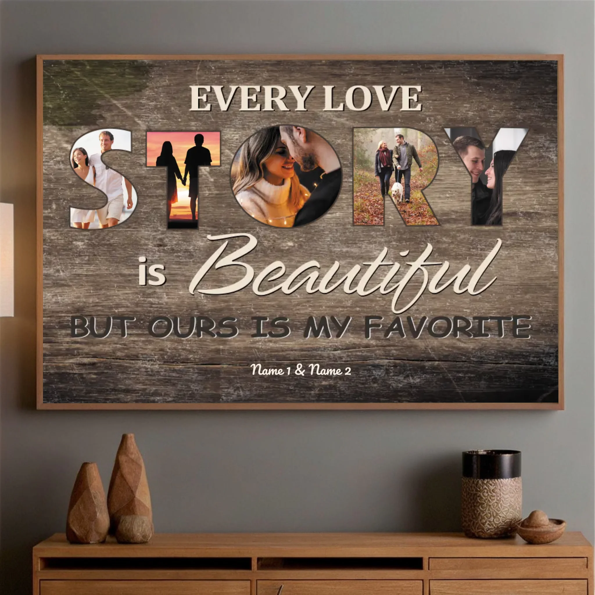 Personalized Poster – A Meaningful Gift to Celebrate Your Beautiful Love Journey - 89Prints