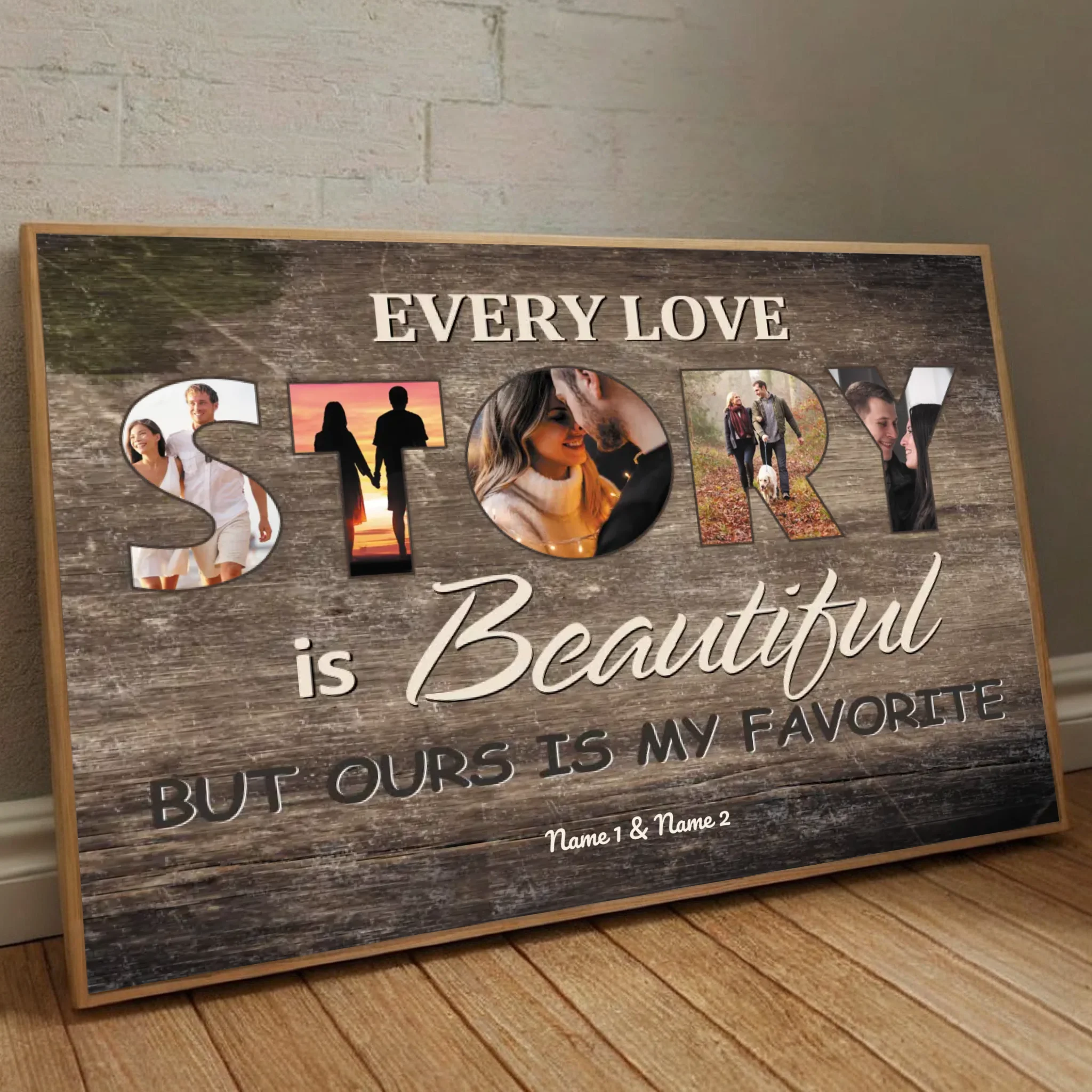 Personalized Poster – A Meaningful Gift to Celebrate Your Beautiful Love Journey - 89Prints