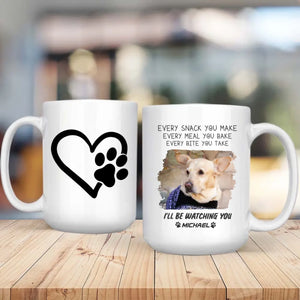 “I Will Be Watching You” Mug – Adorable Gift for Dog Lovers – 89Prints