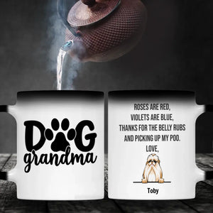 “Dog Grandma” Personalized Mug – Pick 1–3 Dogs, Add Breeds & Names – Fun Custom Gift – 89Prints
