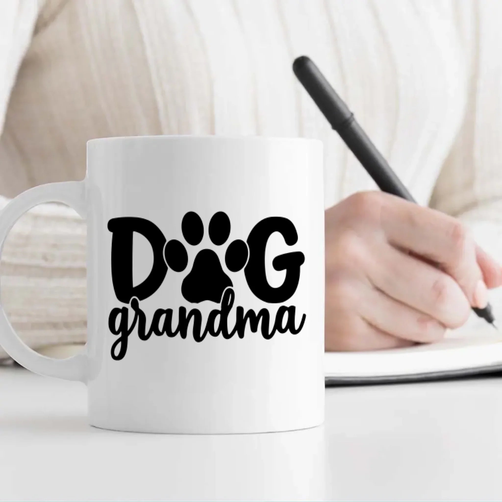 “Dog Grandma” Personalized Mug – Pick 1–3 Dogs, Add Breeds & Names – Fun Custom Gift – 89Prints