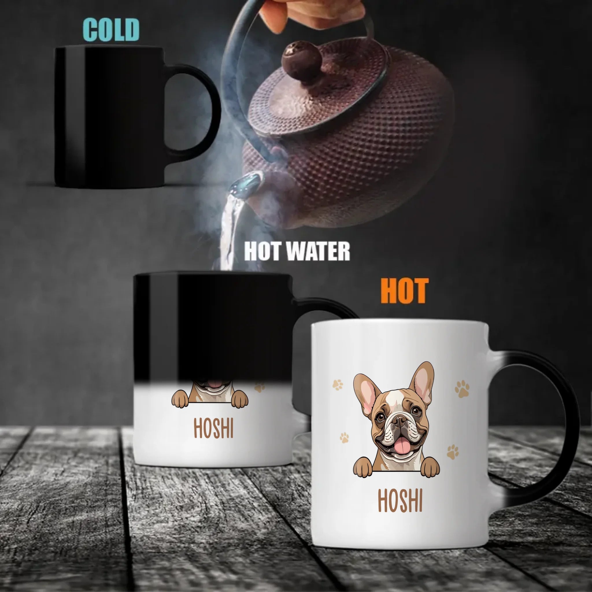 Personalized Dog Mug – Choose Your Favorite Dog Breeds & Add Names for a Heartwarming Gift – 89Prints