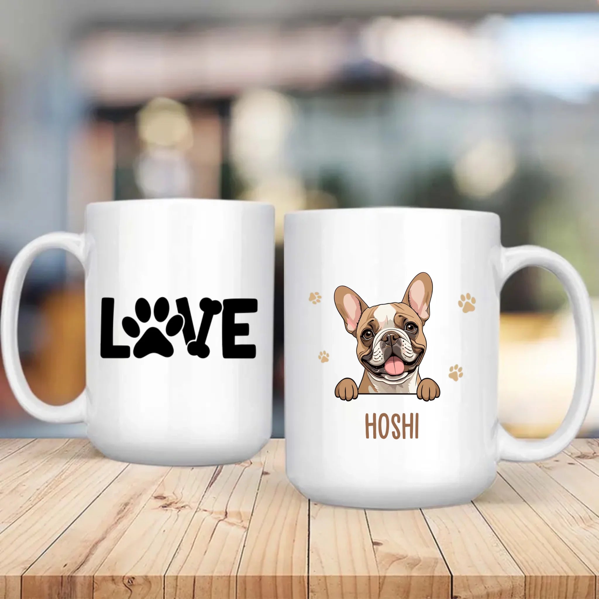 Personalized Dog Mug – Choose Your Favorite Dog Breeds & Add Names for a Heartwarming Gift – 89Prints