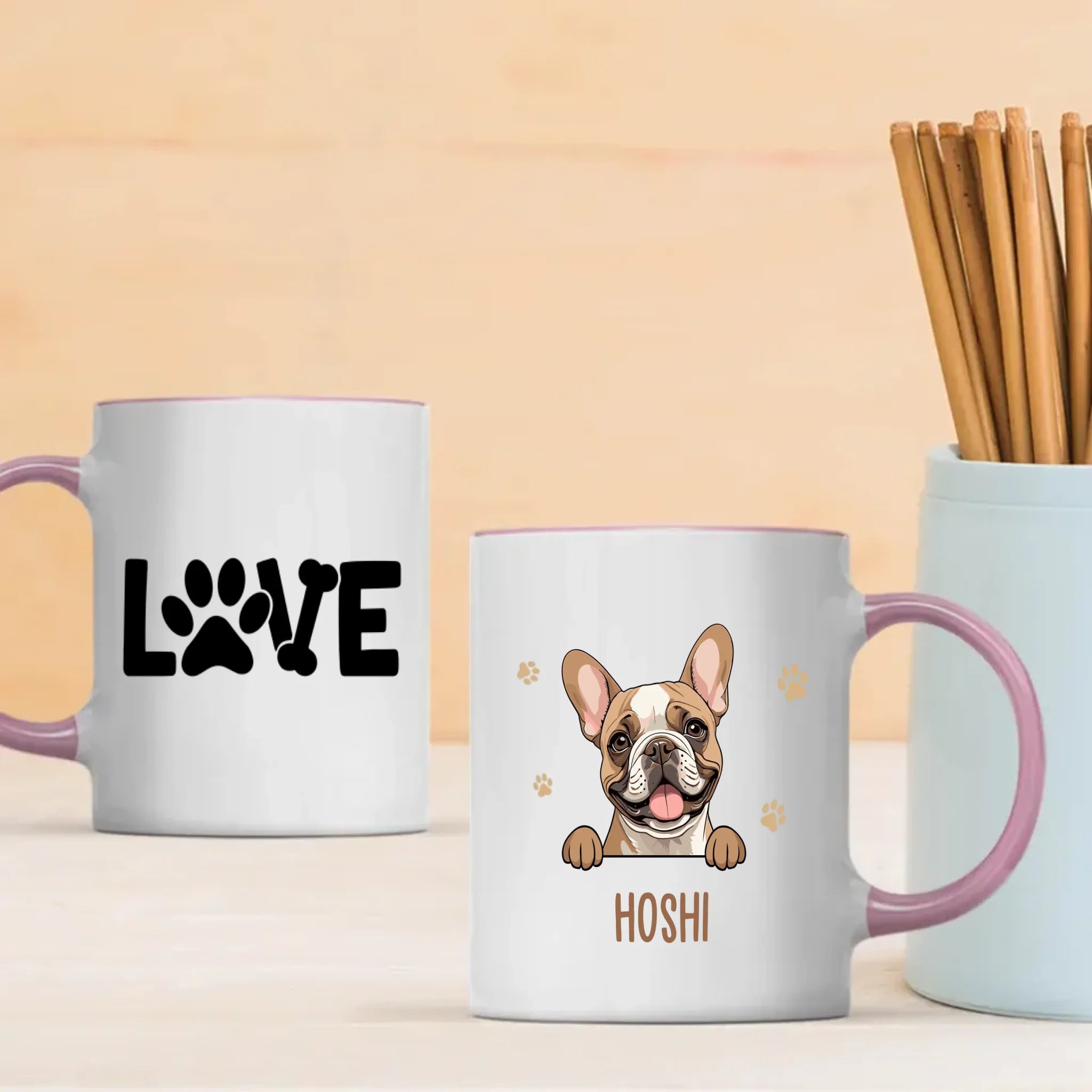 Personalized Dog Mug – Choose Your Favorite Dog Breeds & Add Names for a Heartwarming Gift – 89Prints