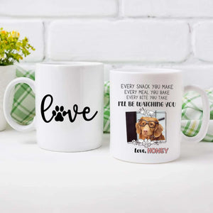 I Will Be Watching You” Mug – Heartfelt Memorial Gift for Dog Lovers – 89Prints