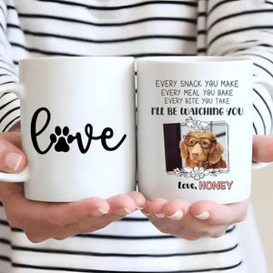 I Will Be Watching You” Mug – Heartfelt Memorial Gift for Dog Lovers – 89Prints