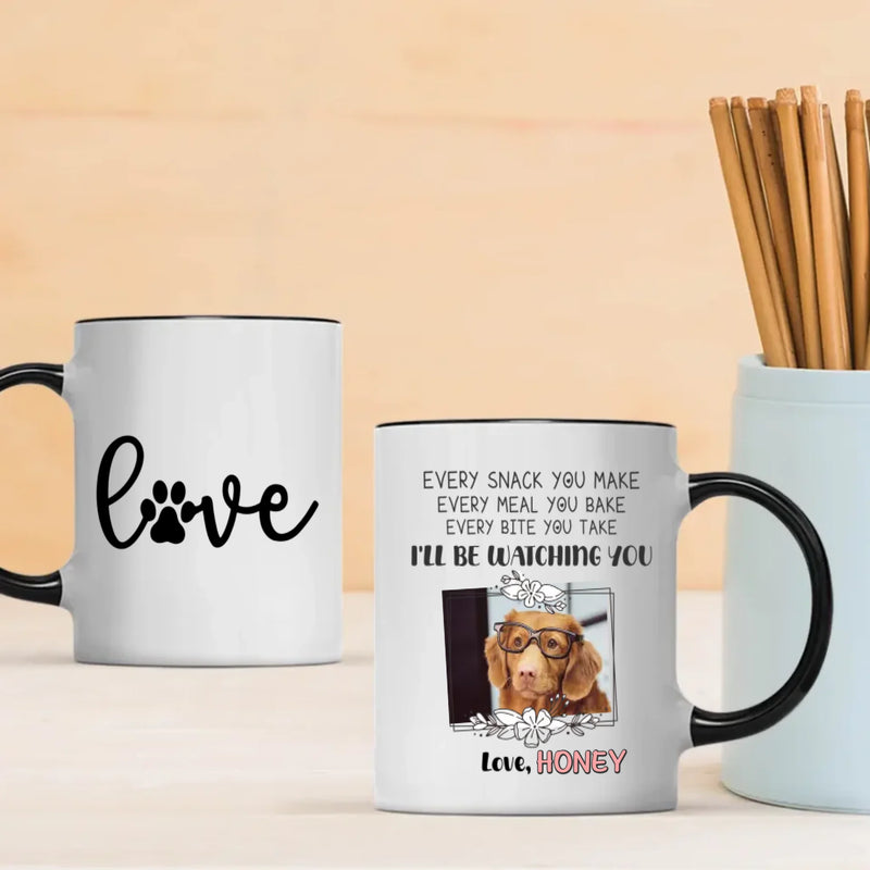 I Will Be Watching You” Mug – Heartfelt Memorial Gift for Dog Lovers – 89Prints