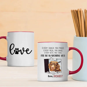 I Will Be Watching You” Mug – Heartfelt Memorial Gift for Dog Lovers – 89Prints