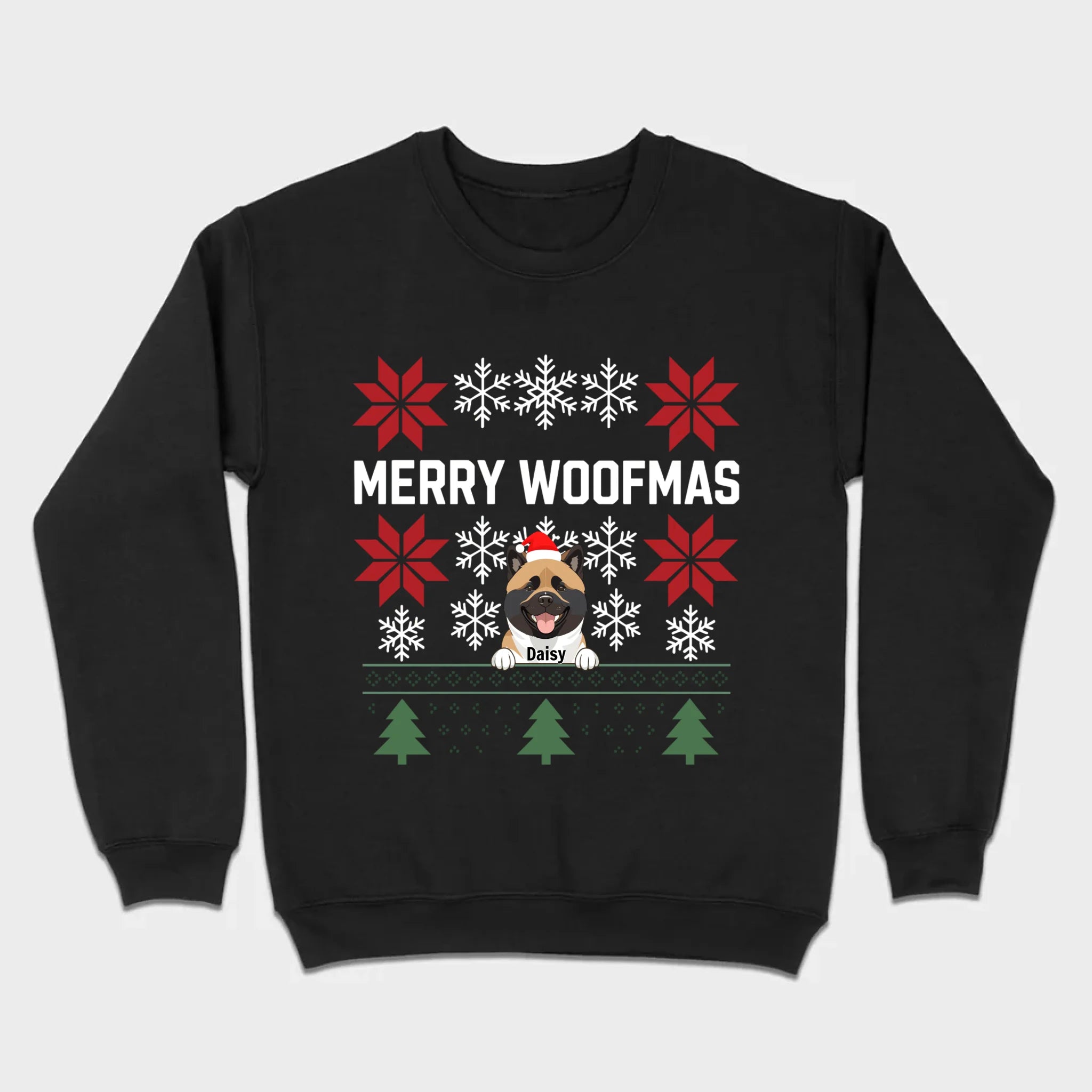 Personalized Merry Woofmas Shirt – Unique Christmas Gift for Dog Lovers - 89Prints