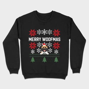 Personalized Merry Woofmas Shirt – Unique Christmas Gift for Dog Lovers - 89Prints