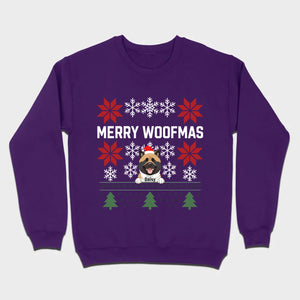 Personalized Merry Woofmas Shirt – Unique Christmas Gift for Dog Lovers - 89Prints