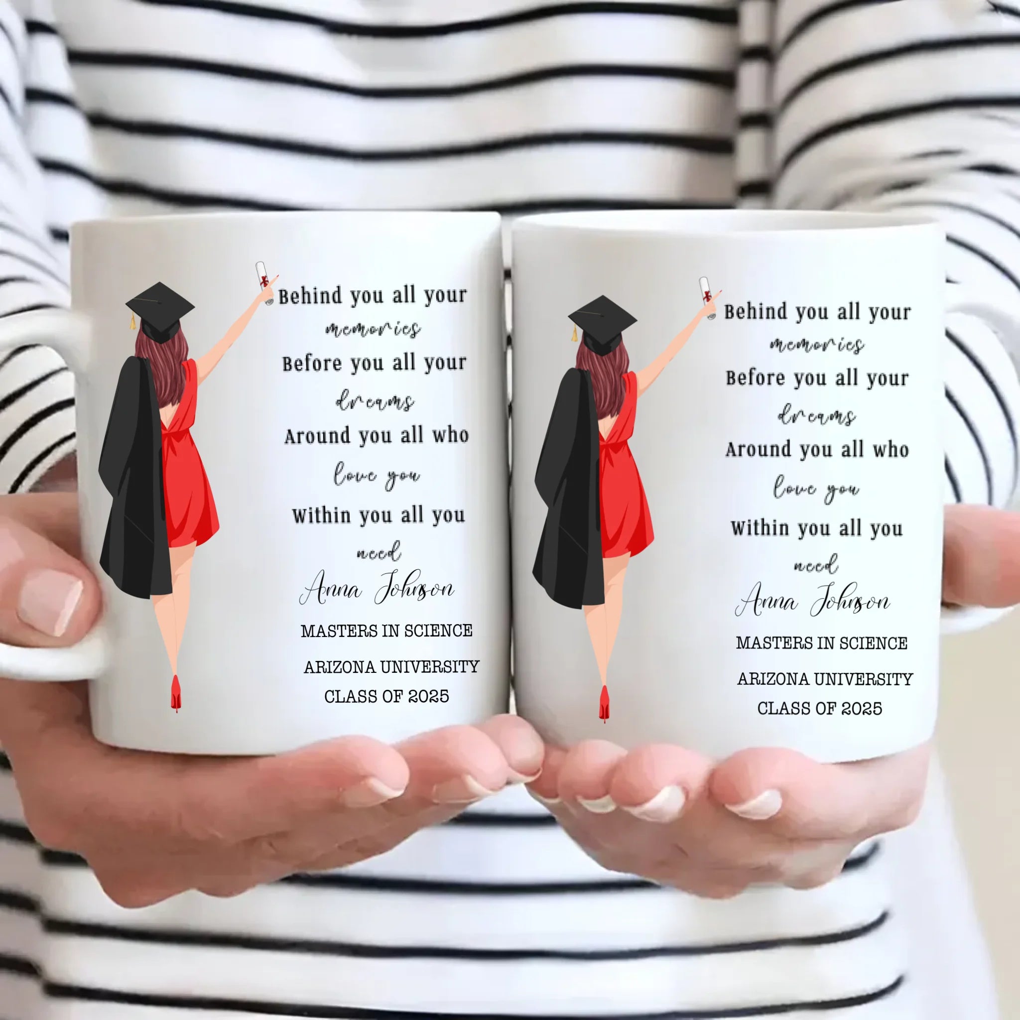 Personalized Graduation Mug – Celebrate New Beginnings & Bright Futures - 89Prints