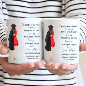 Personalized Graduation Mug – Celebrate New Beginnings & Bright Futures - 89Prints