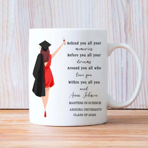 Personalized Graduation Mug – Celebrate New Beginnings & Bright Futures - 89Prints