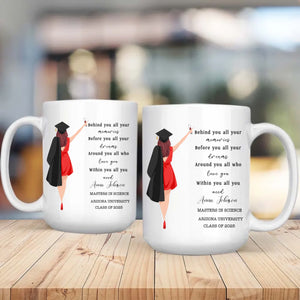 Personalized Graduation Mug – Celebrate New Beginnings & Bright Futures - 89Prints