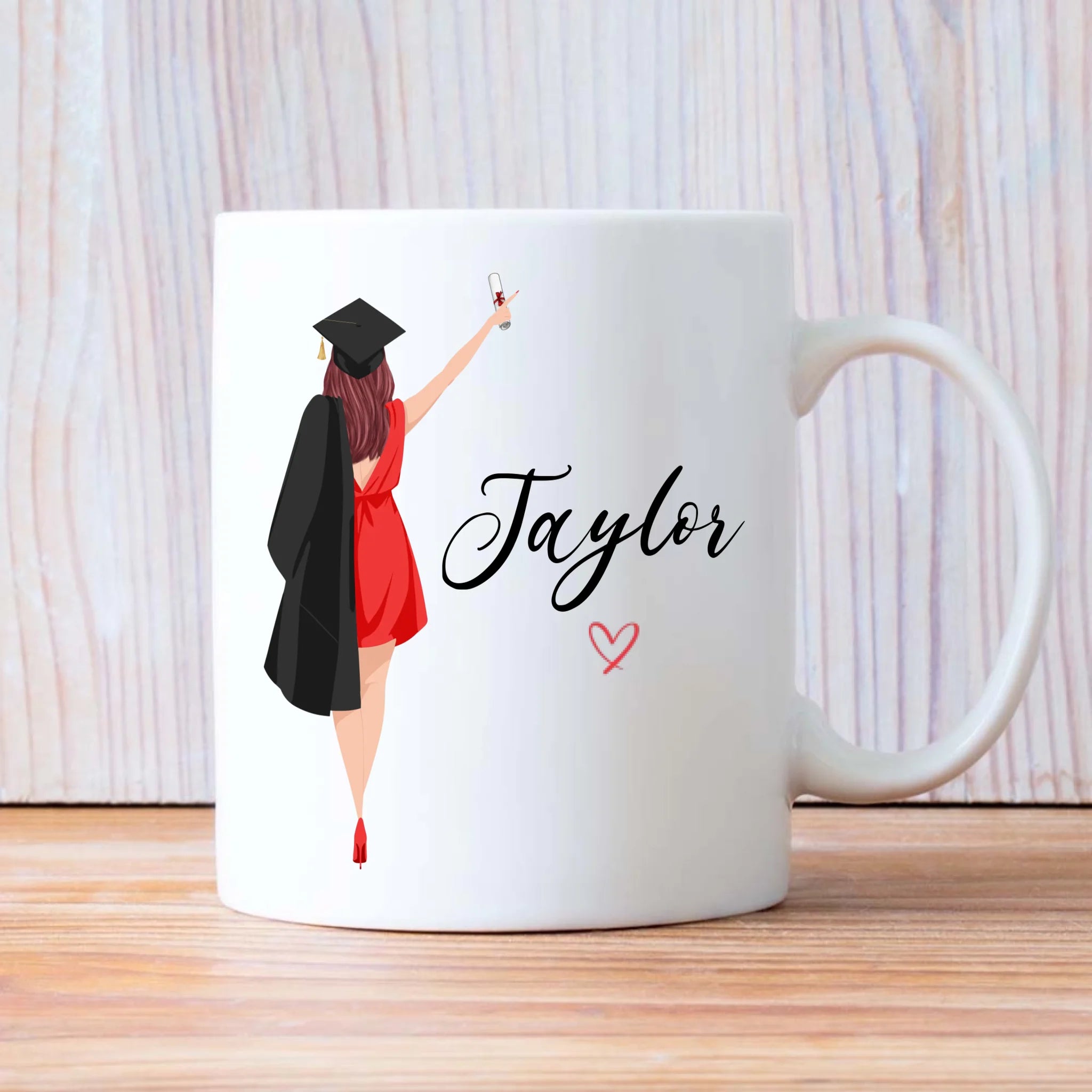 “She Believed and She Did” Graduation Mug – Celebrate Her New Journey | 89Prints