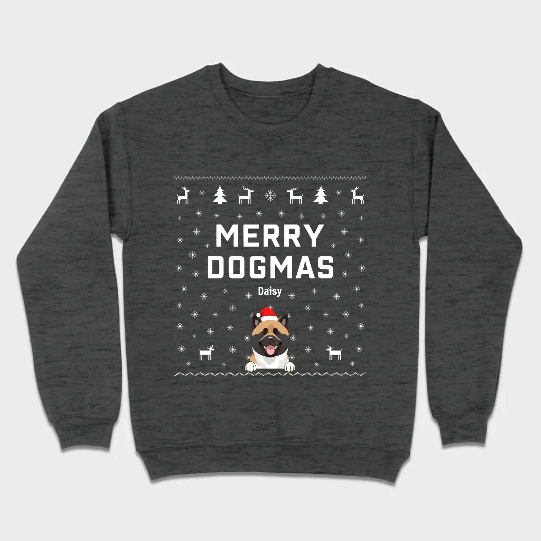 Funny Holiday Dog Shirt – Merry Dogmas Christmas Tee - 89Prints