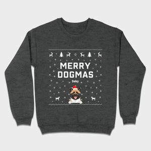 Funny Holiday Dog Shirt – Merry Dogmas Christmas Tee - 89Prints