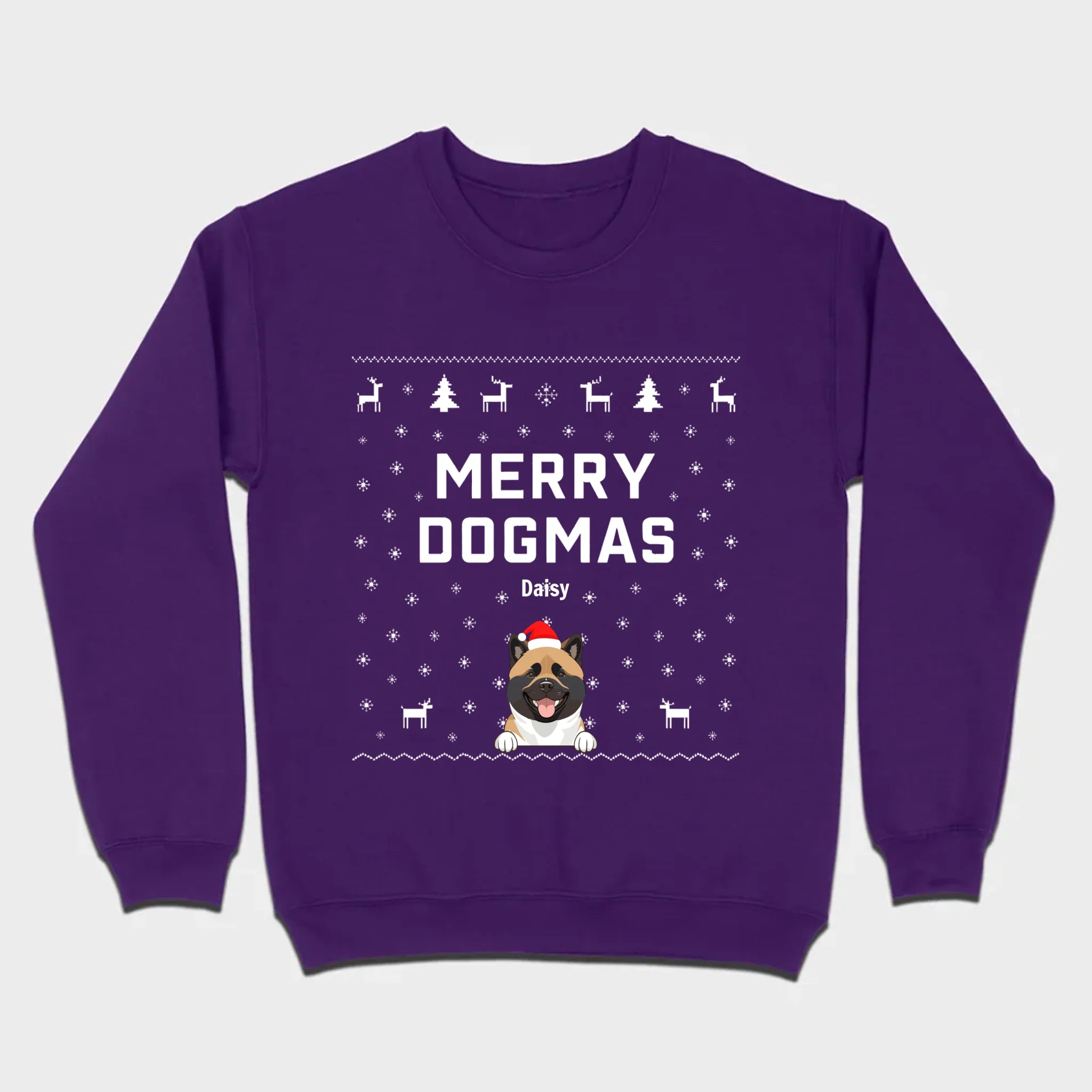 Funny Holiday Dog Shirt – Merry Dogmas Christmas Tee - 89Prints