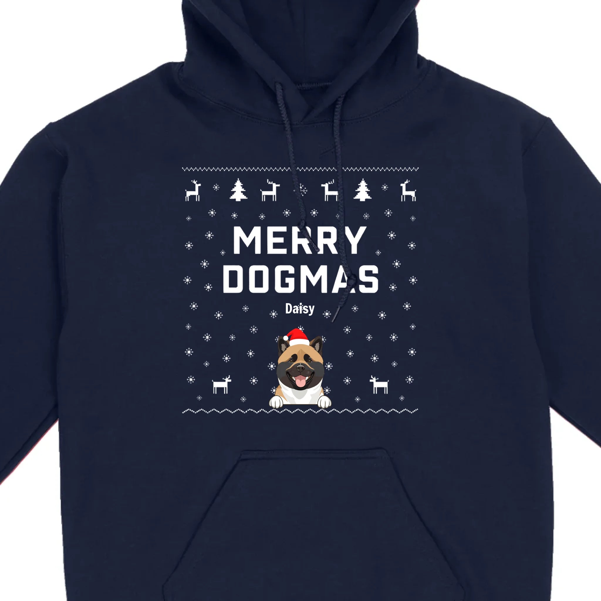Funny Holiday Dog Shirt – Merry Dogmas Christmas Tee - 89Prints