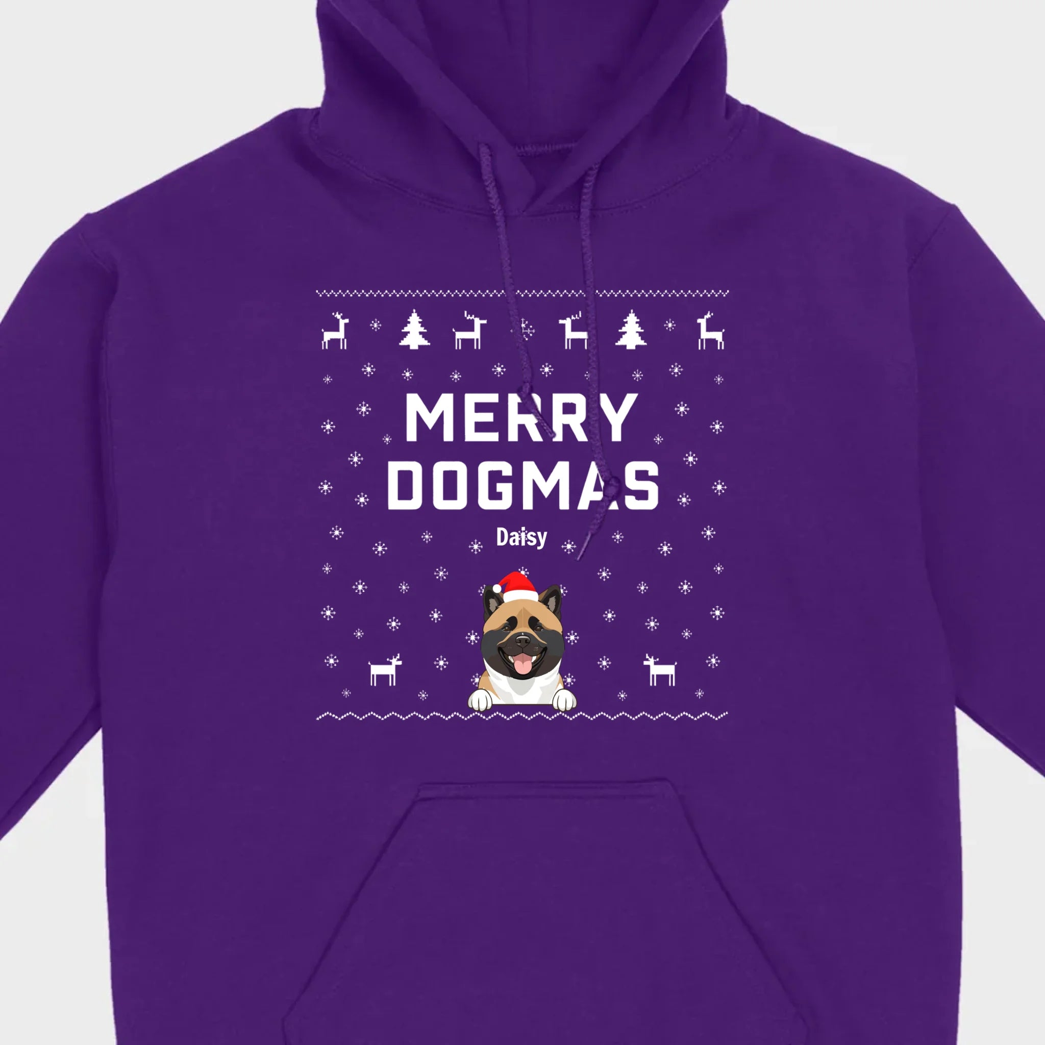 Funny Holiday Dog Shirt – Merry Dogmas Christmas Tee - 89Prints