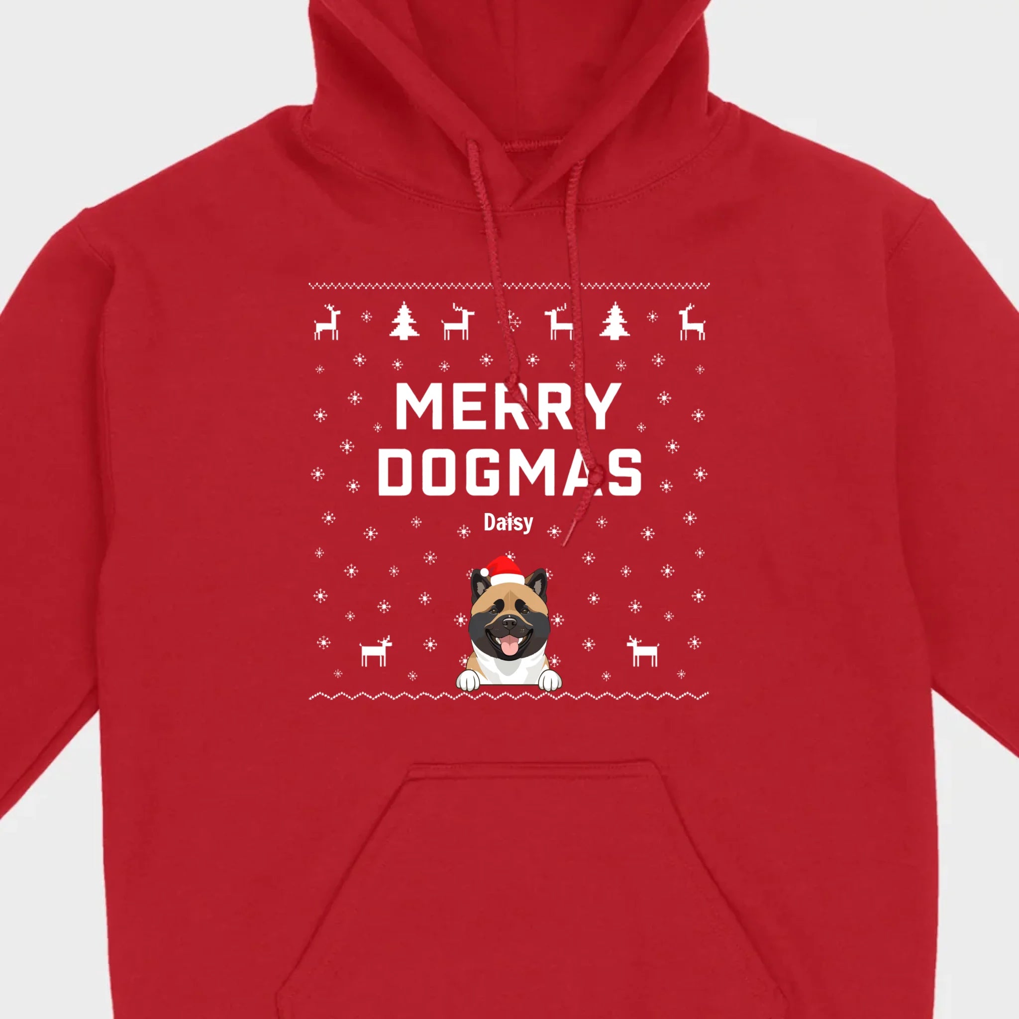 Funny Holiday Dog Shirt – Merry Dogmas Christmas Tee - 89Prints