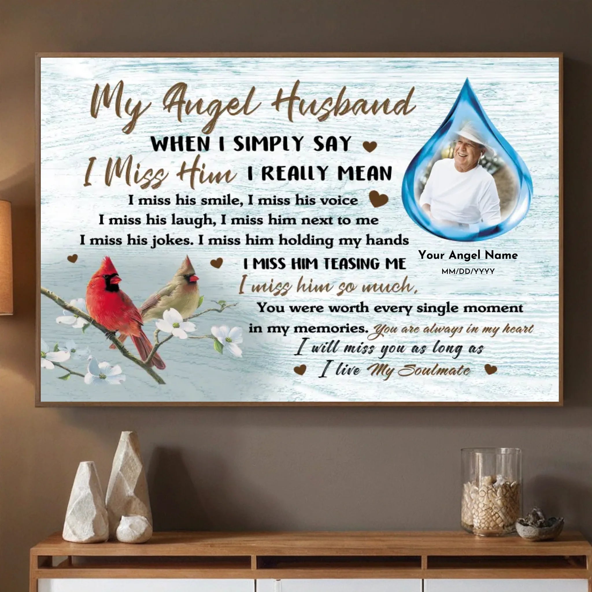 Custom Love Keepsake Poster – A Unique Personalized Gift to Celebrate Your Love - 89Prints