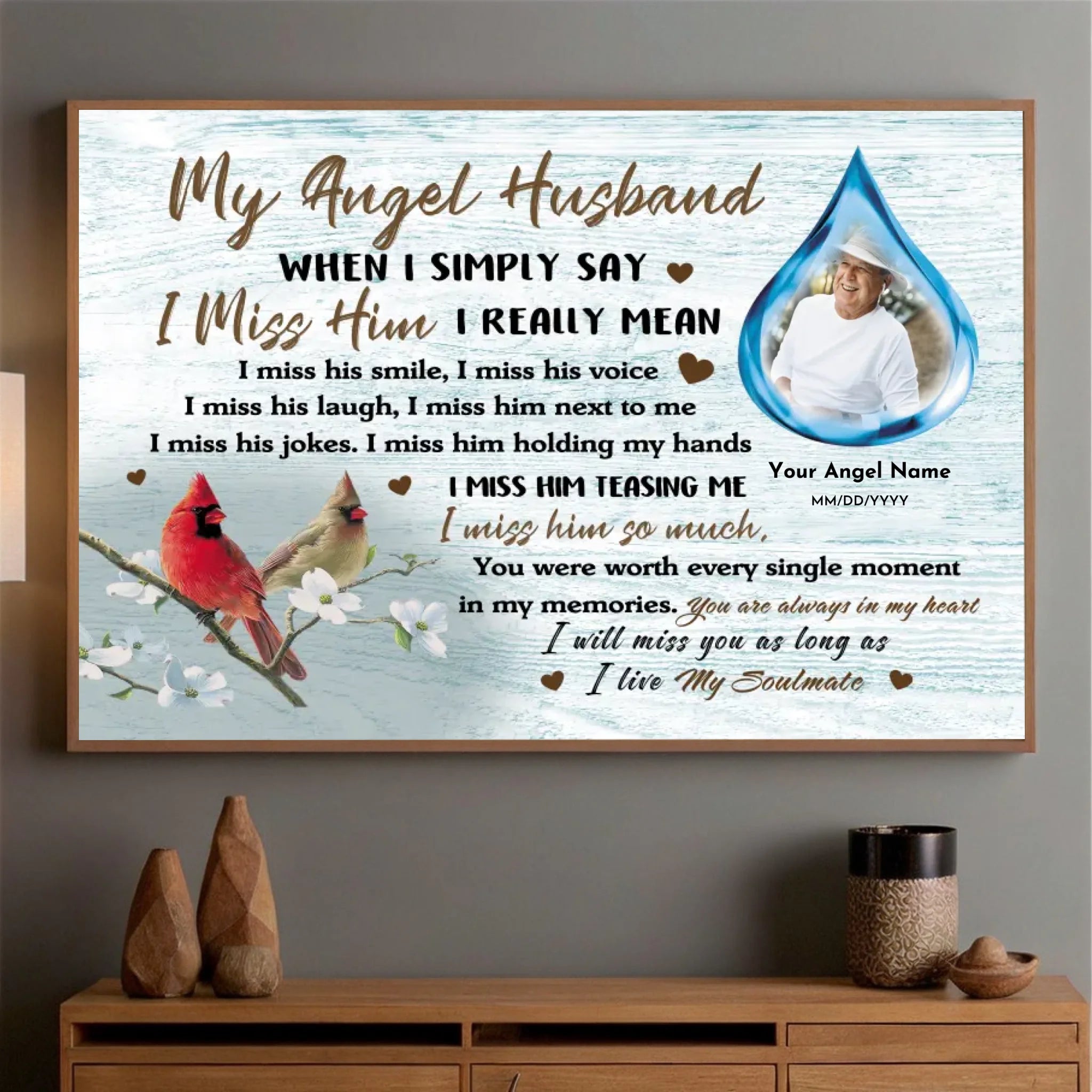 Custom Love Keepsake Poster – A Unique Personalized Gift to Celebrate Your Love - 89Prints