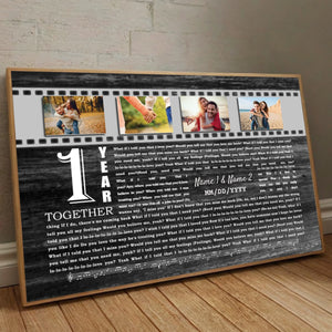 1 Year Together – A Journey of Love and Memories - 89Prints