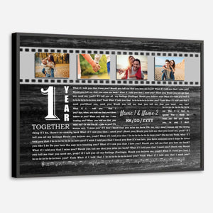 1 Year Together – A Journey of Love and Memories - 89Prints