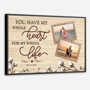 Whole Heart, Whole Life – A Personalized Family Photo Gift - 89Prints
