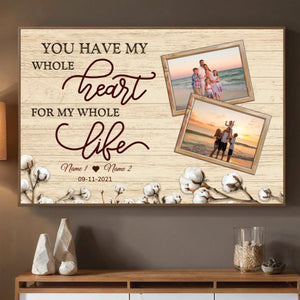 Whole Heart, Whole Life – A Personalized Family Photo Gift - 89Prints