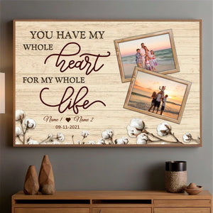 Whole Heart, Whole Life – A Personalized Family Photo Gift - 89Prints