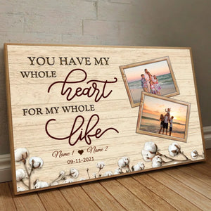 Whole Heart, Whole Life – A Personalized Family Photo Gift - 89Prints