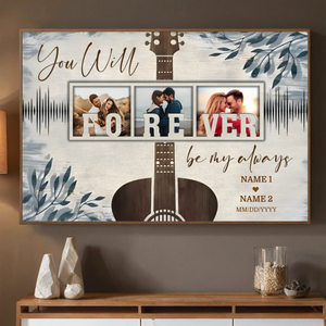Always and Forever Yours – Personalized Romantic Poster with Your Love Story - 89Prints