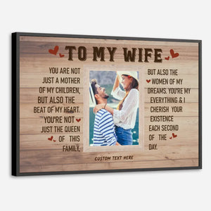To My Beloved Wife – A Custom Poster Filled with Love and Meaning - 89Prints