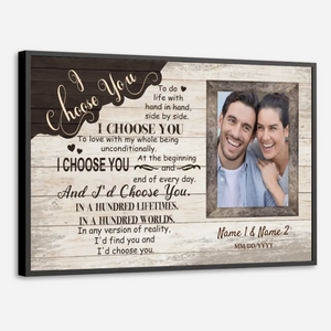 Personalized Romantic Poster – A Timeless Gift of Love - 89Prints