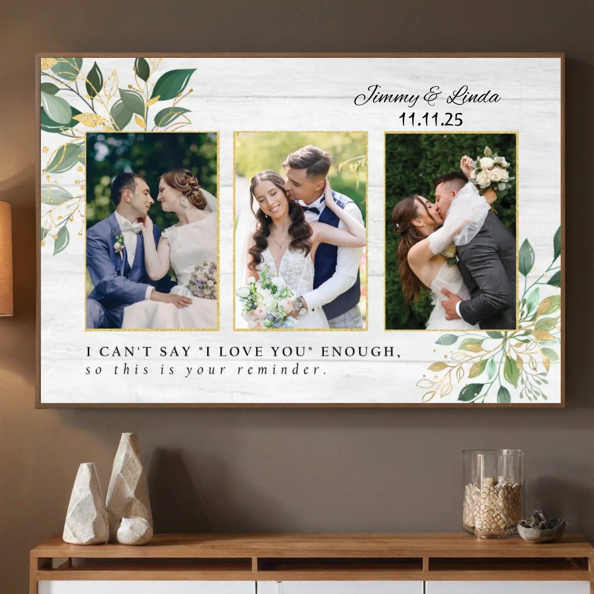 I Can’t Say I Love You Enough – A Personalized Love Poster Reminder - 89Prints